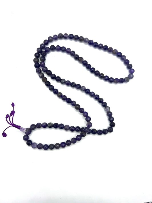 Amethyst 108 Prayer Beads