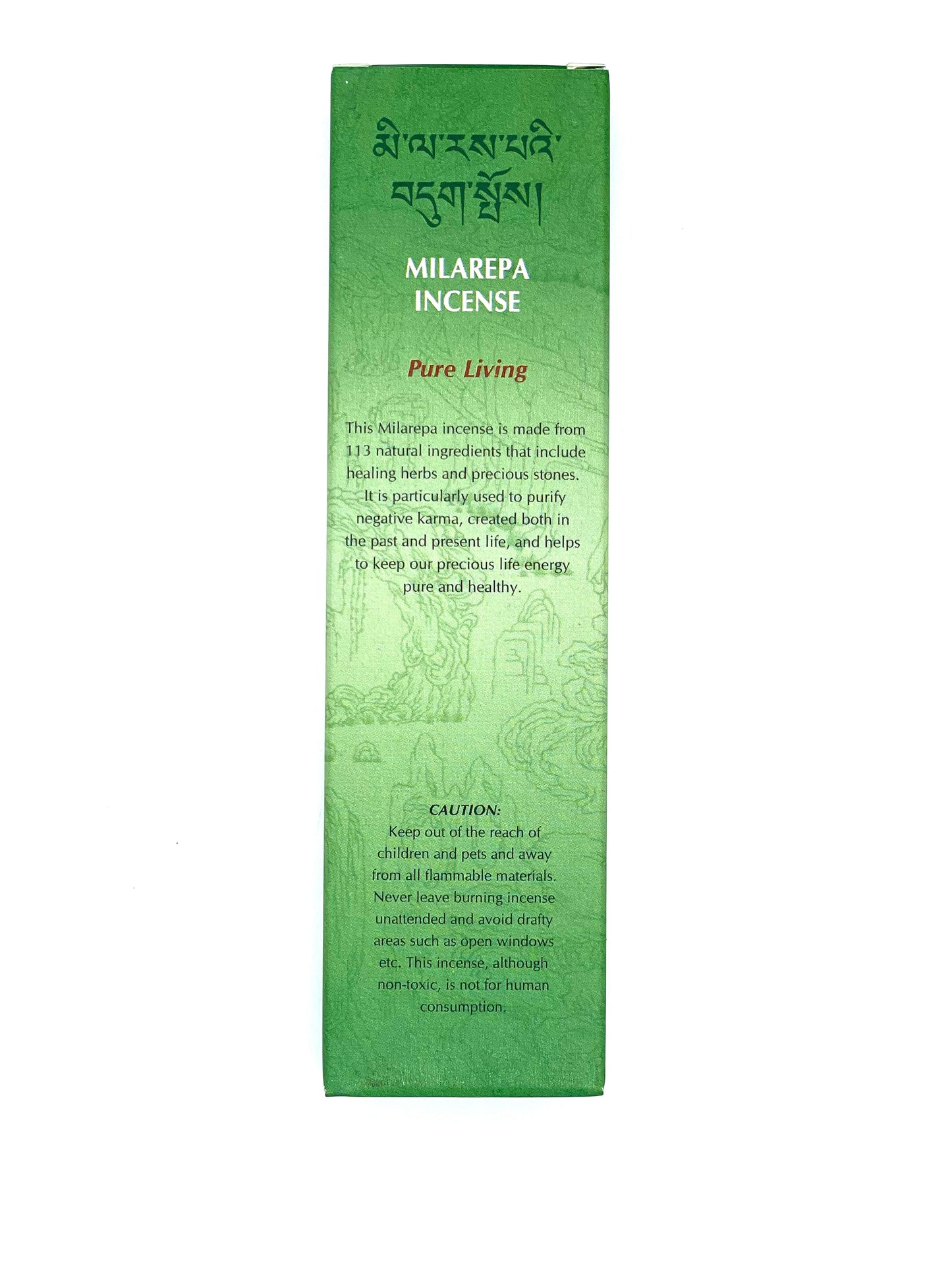 Milarepa Incense (Pure Living)