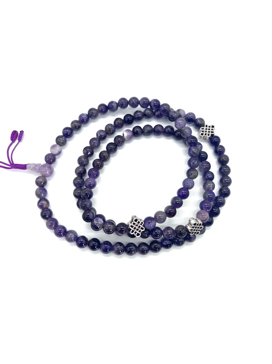 Amethyst 108 Prayer Beads