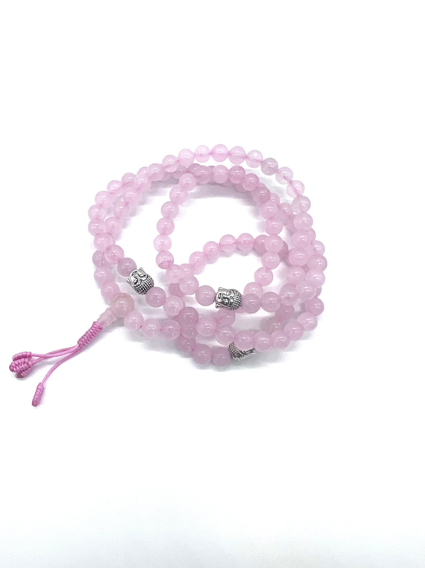 Rose Quartz 108 Prayer Beads