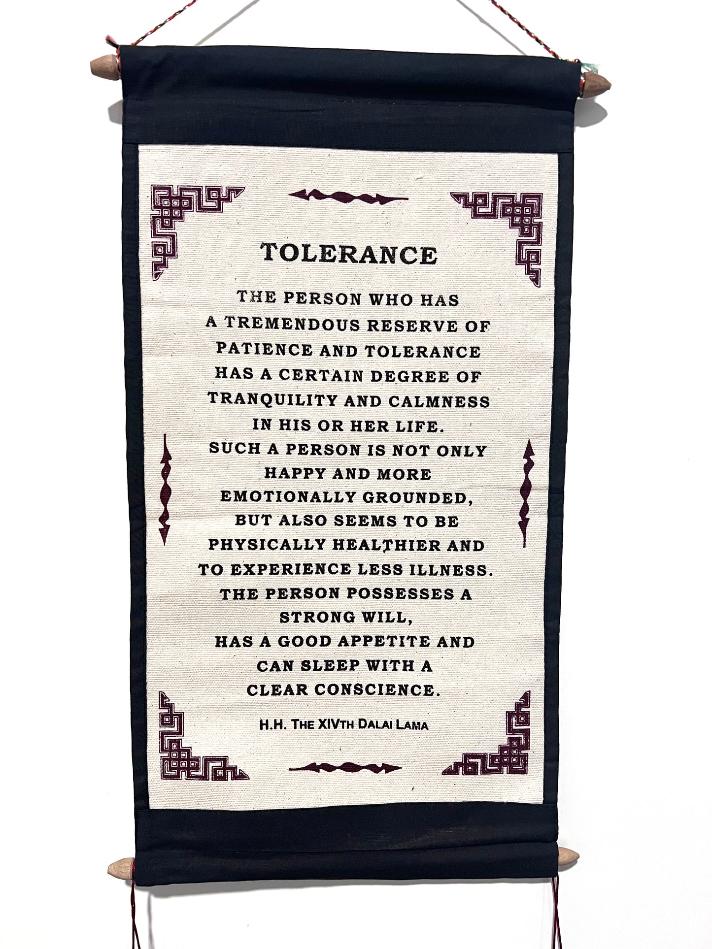 HH Dalai Lama Tolerance Quote