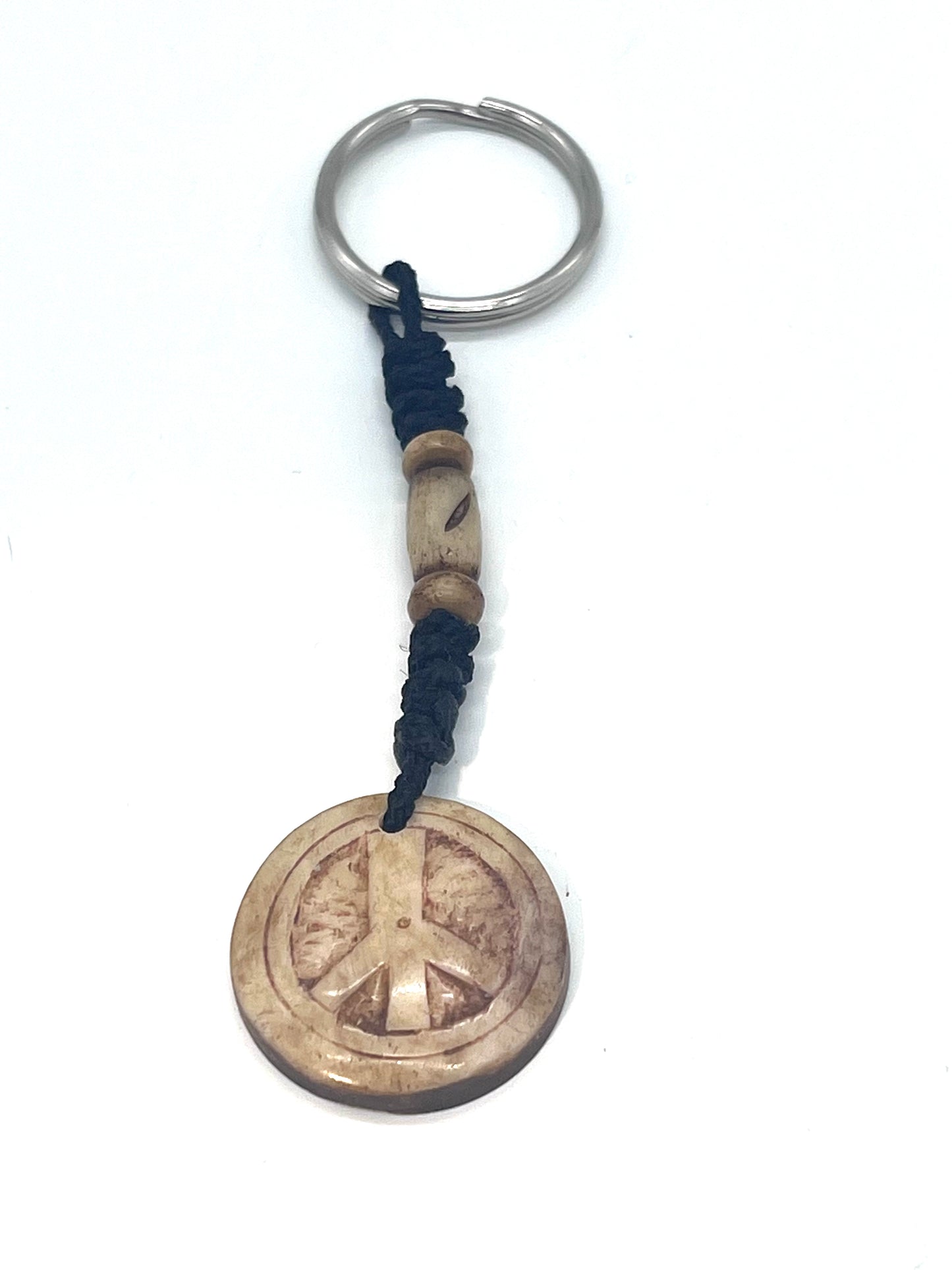 Peace Bone  Keyring