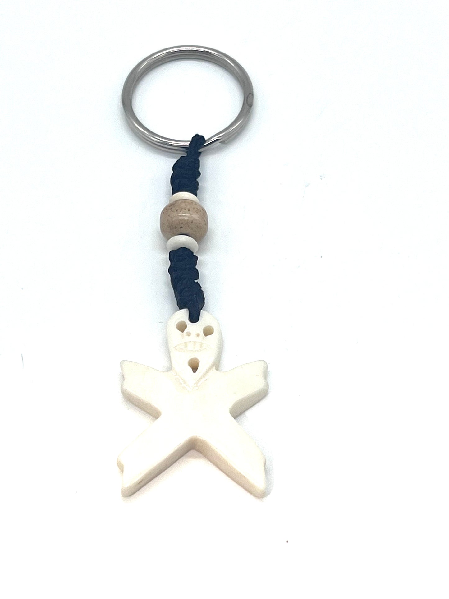 Be Aware Bone Keyring