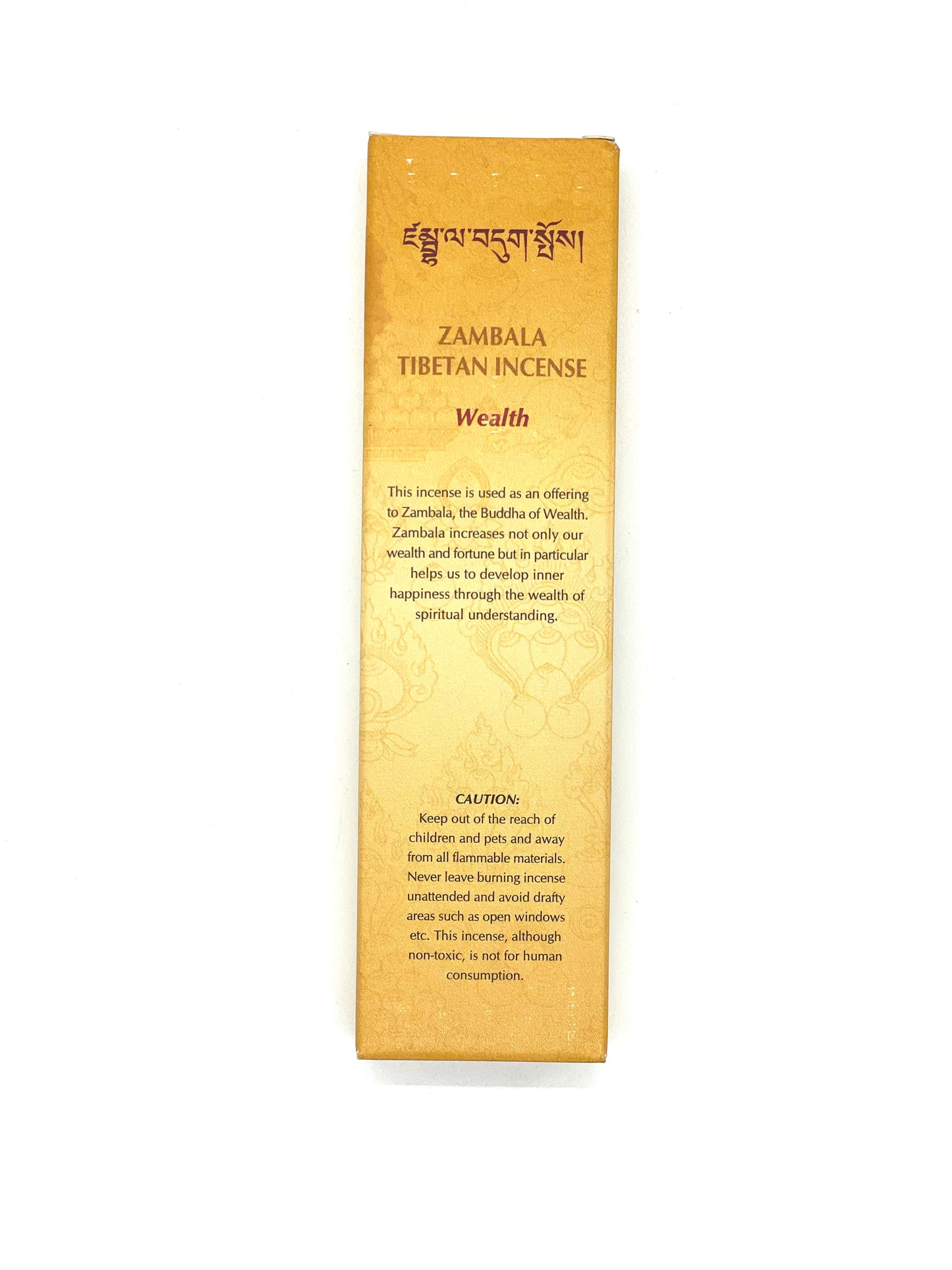 Zambala Incense (Wealth)