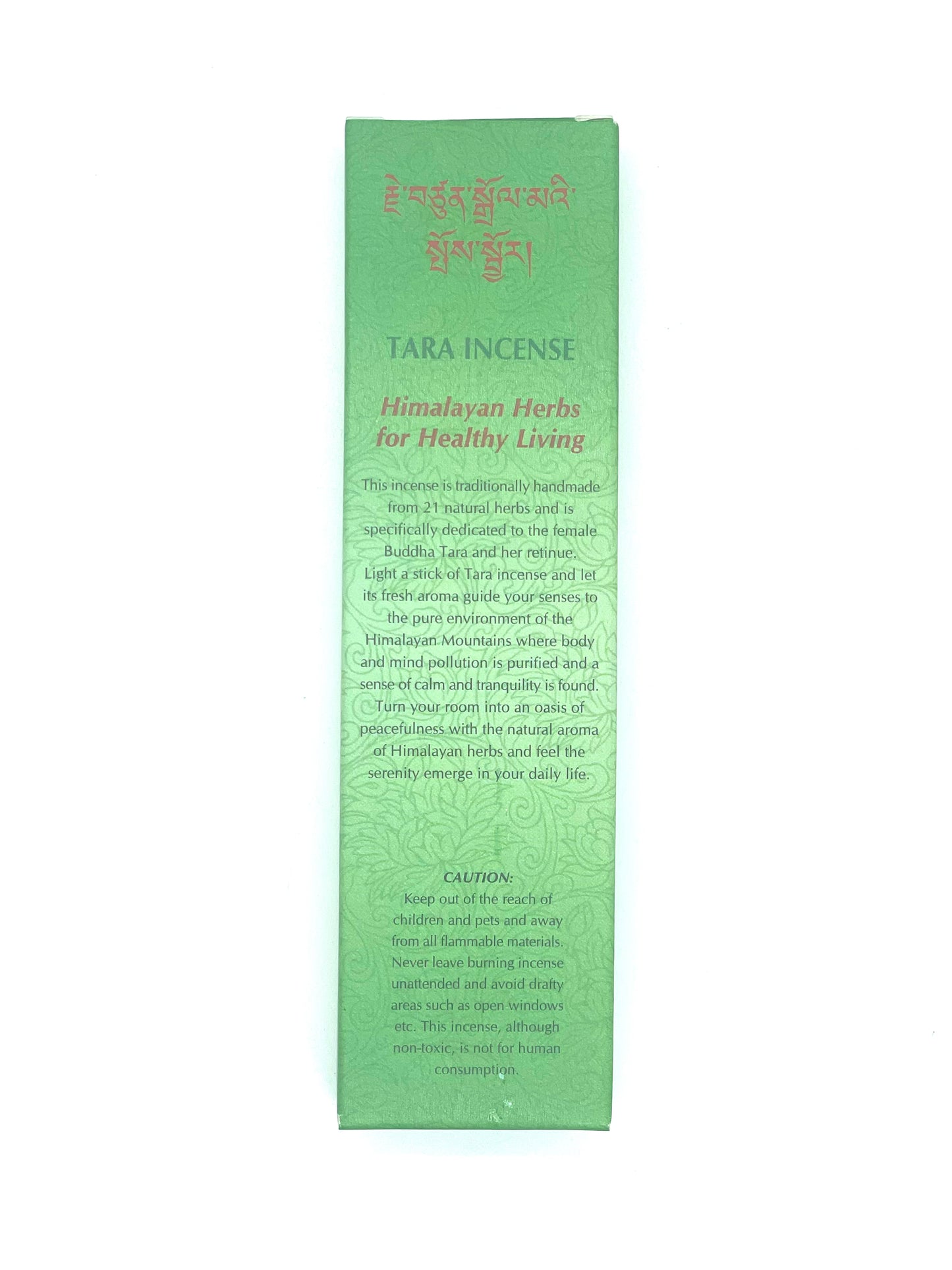 Tara Incense (Himalayan Herbs for Healthy Living)