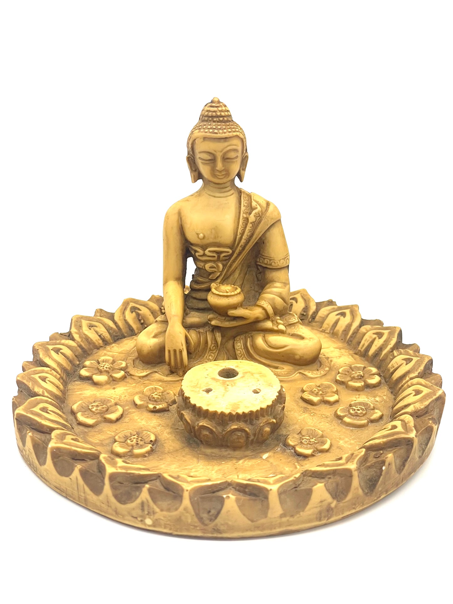 Buddha Resin Incense Burner